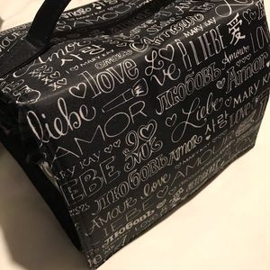 Travel rollup make up bag